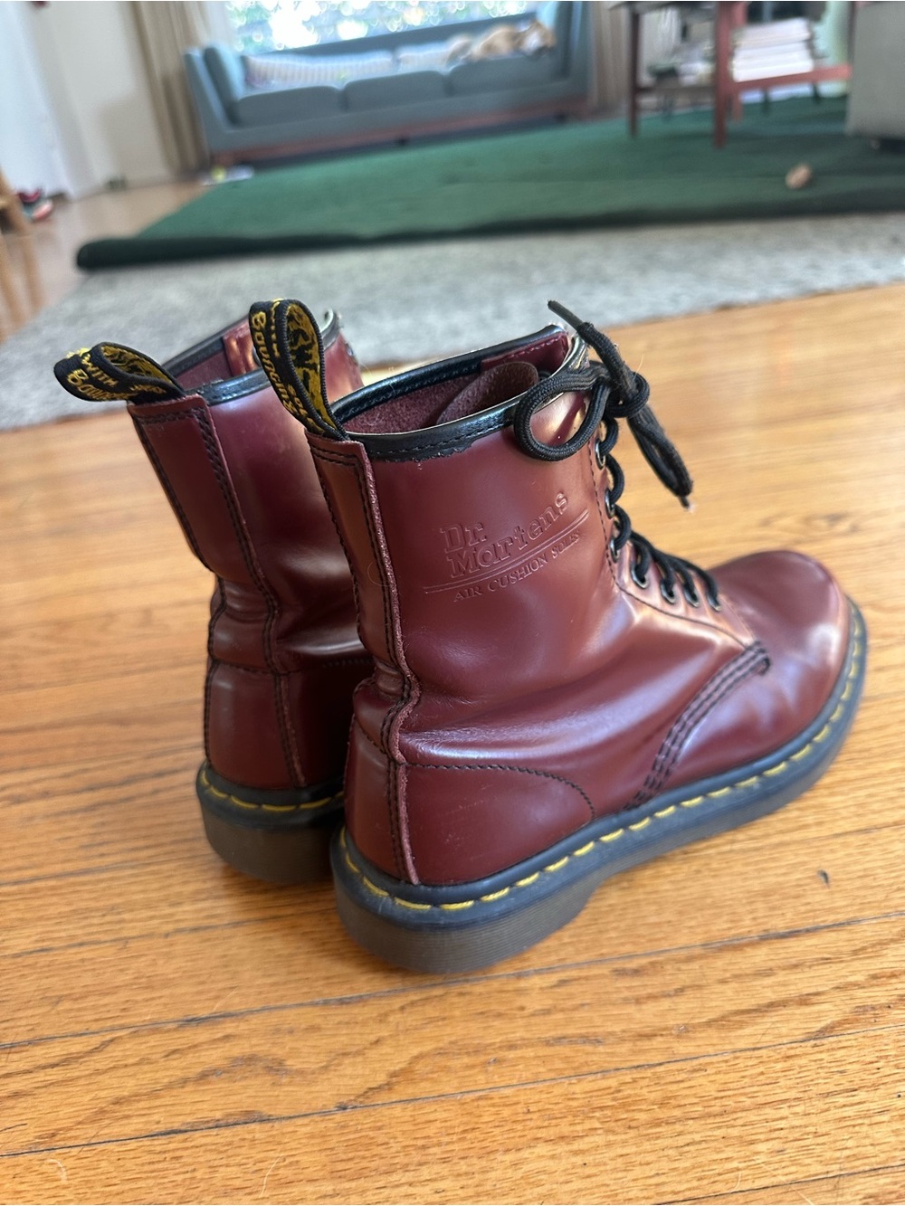 Dr. Martens Cherry Red 1460 boot UK 5 / US Men 6 / US Women 7 - Picture 4 of 10